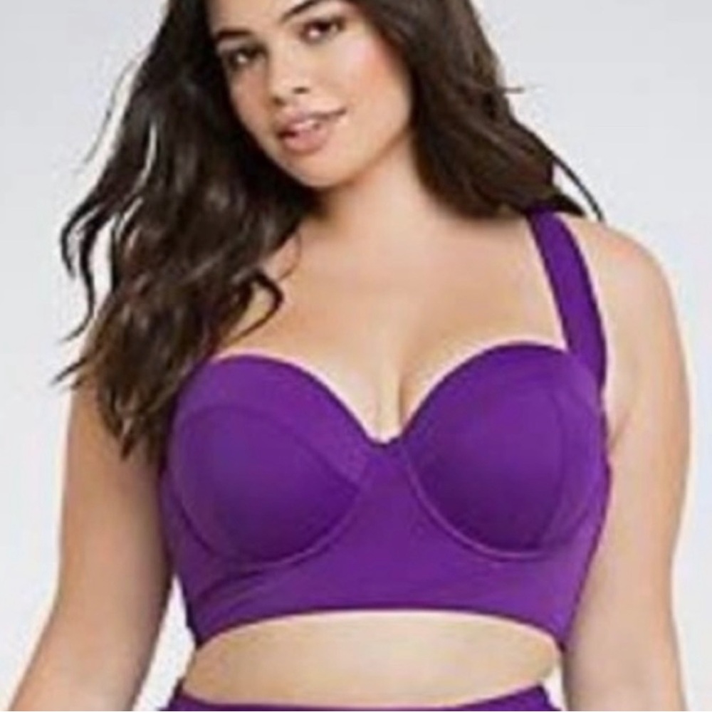 Torrid Swim bikini top 💜